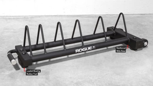 Rogue Horizontal Plate Rack 2.0 - Bumper Storage | Rogue Fitness DE